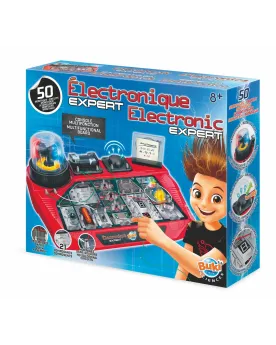 ELECTRONIQUE EXPERT Assemble les composants sur la console et réali...