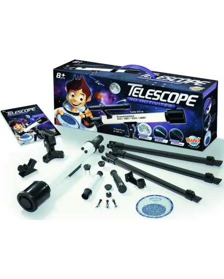 TELESCOPE/PIED + 30 ACTIVITES  30 activités pour découvrir le ciel ...