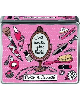 BOITE BEAUTE METAL 20CM LA PLUS BELLE   DLPP005-M022370  Âge Minimu...