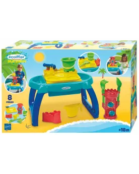 TABLE SABLE ET EAU + ACC.  Verse de l'eau dans le moulin pour décle...