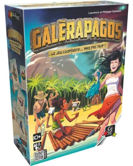 GALERAPAGOS Suite au naufrage du bateau, des survivants se retrouve...