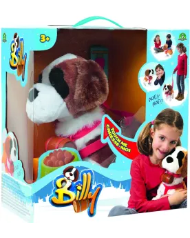 BILLY MON CHIEN BILLY Caresse-le sur la tête, il s'assoie en aboyan...