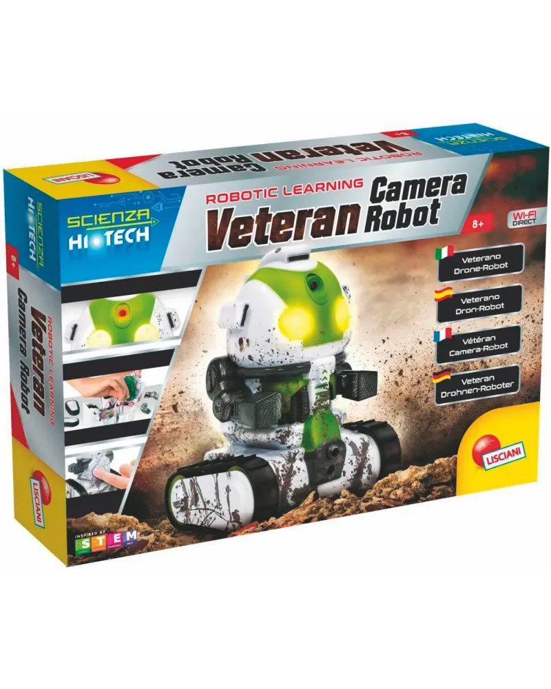 HTECH SCIENCE ROBOT CAMERA APP.NON DISPO Assemble ce robot que tu u...