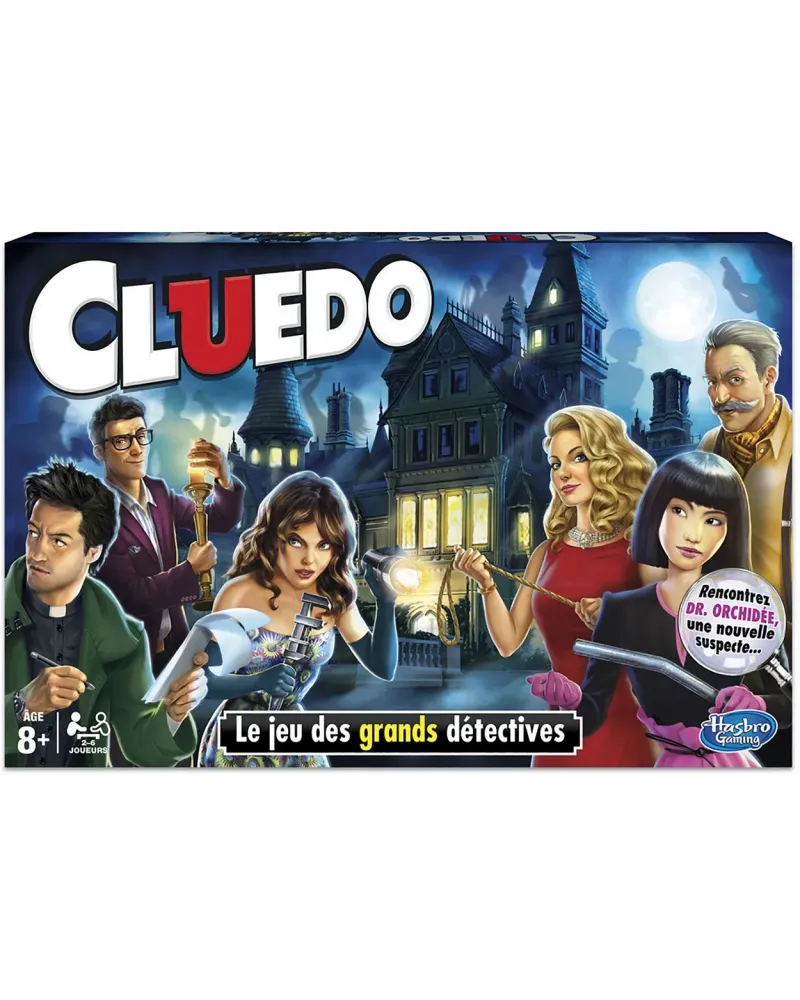 CLUEDO STANDARD  Sois le 1er à démasquer l'assassin et à découvrir ...