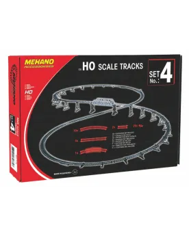 EXTENSION DE VOIES 52 PCES  26 rails à l'échelle HO pour agrandir t...