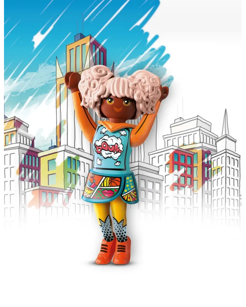 EDWINA S2 "LE MONDE DE LA BD"   PMB70476 PLAYMOBIL Pays d'origine: ...