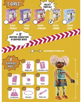 EDWINA S2 "LE MONDE DE LA BD"   PMB70476 PLAYMOBIL Pays d'origine: ...