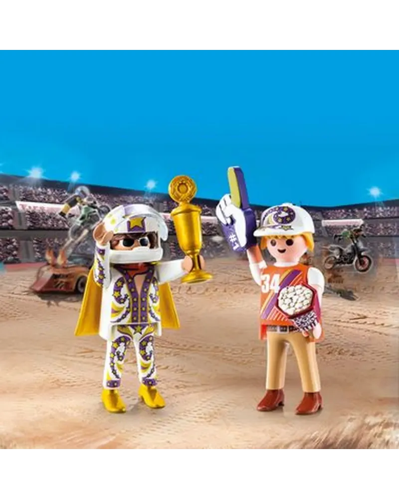 FAN ET CASCADEUR   PMB70692 PLAYMOBIL Pays d'origine: Europe -Âge M...