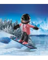 SNOWBOARDEUSE   PMB70855 PLAYMOBIL Pays d'origine: Europe -Âge Mini...