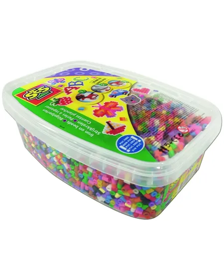 BOITE DE 7000 PERLES A REPASSER   SES70778 SES Âge Minimum: 5A -Âge...