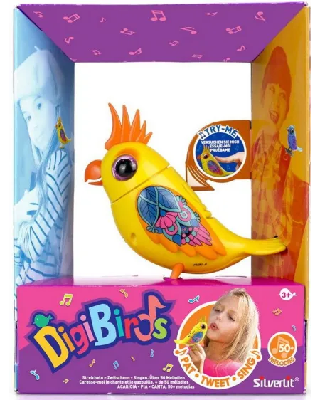 DIGIBIRD COCKATOO  Siffle comme un vrai oiseau. Compagnon intéracti...