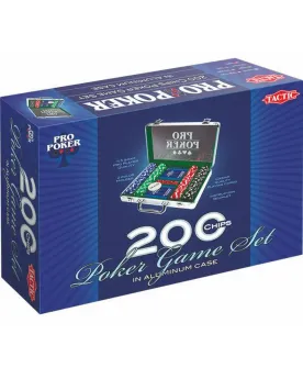MALETTE METAL POKER 200 JETONS 11.5GR  Avec 200 jetons de 11.5 g, 2...