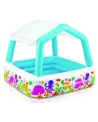 PISCINE 2 BOUDINS 157X157X122 + TOIT  157 x 157 x 122 H cm. WET5747...