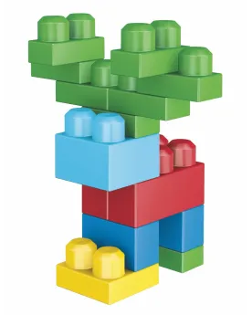 SAC 60 BLOCS PRIMAIRES   MGB8416U MEGABLOKS Âge Minimum: 1A -Âge Ma...