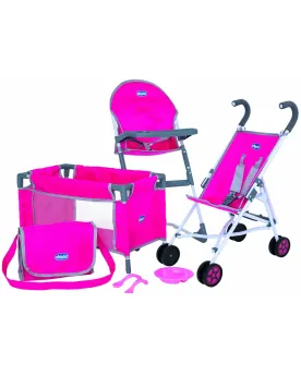 CHICCO LIT DE VOYAGE 76CM RELAX + CHAISE  Poussette, lit de voyage,...