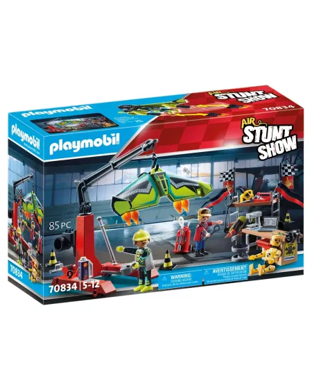 AIR STUNTSHOW ATELIER DE REPARATION   PMB70834 PLAYMOBIL Âge Minimu...