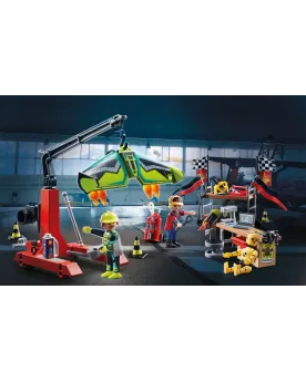 AIR STUNTSHOW ATELIER DE REPARATION   PMB70834 PLAYMOBIL Âge Minimu...