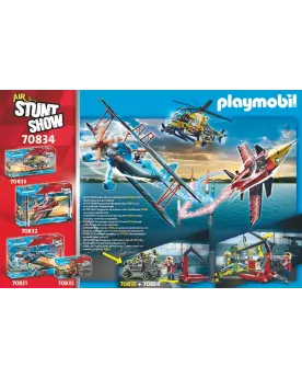 AIR STUNTSHOW ATELIER DE REPARATION   PMB70834 PLAYMOBIL Âge Minimu...