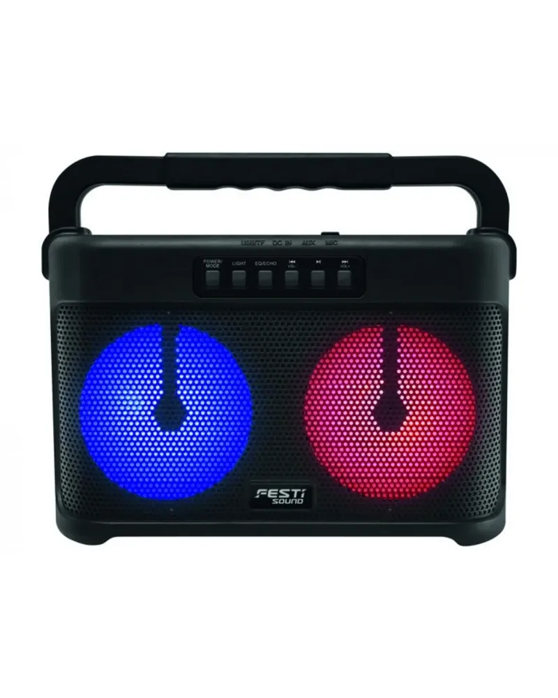 DIFFUSEUR LUM. RADIO 2 BOOMER BLUETOOTH  Puissance 60 W. Entrée USB...