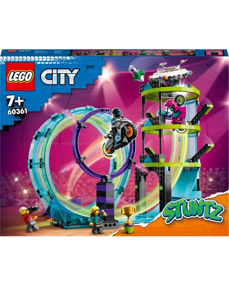 LE DEFI ULTIME DES MOTARDS CASCADEURS   LEG60361 LEGO Âge Minimum: ...