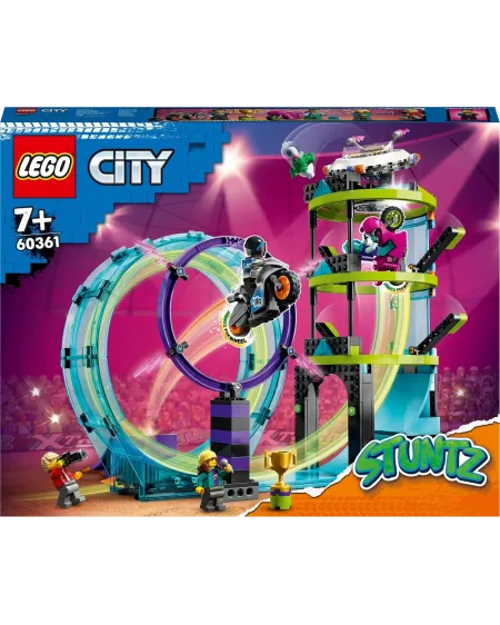 LE DEFI ULTIME DES MOTARDS CASCADEURS   LEG60361 LEGO Âge Minimum: ...