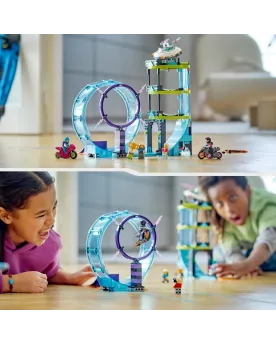 LE DEFI ULTIME DES MOTARDS CASCADEURS   LEG60361 LEGO Âge Minimum: ...