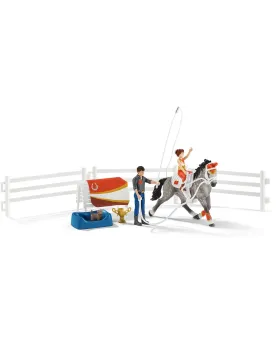 HORSE CLUB MIA S VAULTING SET   SCL42443 SCHLEICH Âge Minimum: 5A -...