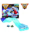MONSTER JAM MEGALODON RACE&CHOMP PLAYSET  Gagne la course ou fais-t...