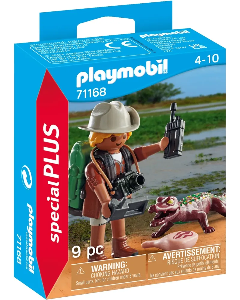 EXPLORATEUR ET ALLIGATOR  GAMME SPECIAL PLUS PMB71168 PLAYMOBIL Âge...