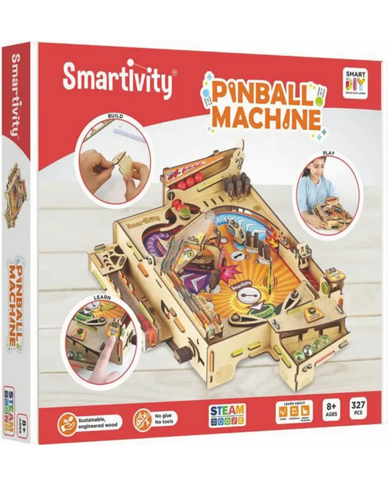 PINBALL MACHINE A CONSTRUIRE  Construis ton flipper en bois à l'aid...