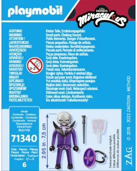 MIRACULOUS : PAPILLON   PMB71340 PLAYMOBIL Âge Minimum: 4A -Âge Max...