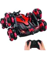 R.C. STUNT CAR 6 ROUES Batterie 3.7 V rechargeable USB (câble inclu...