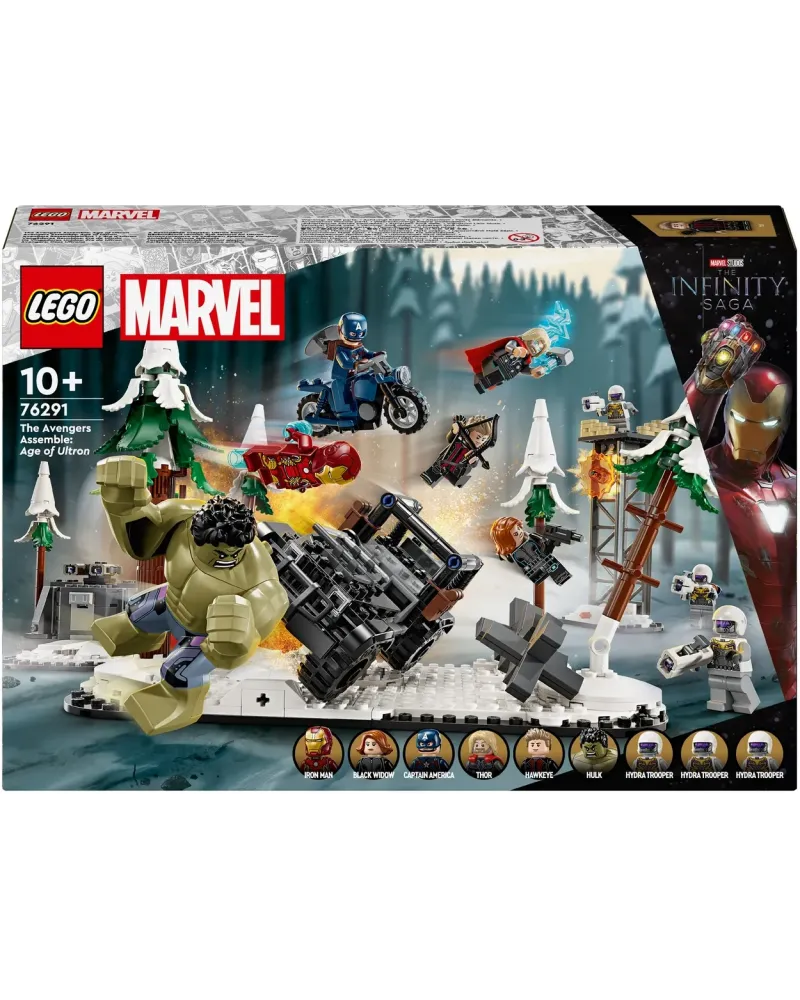 AVENGERS RASSEMBLEMENT : L'ERE D'ULTRON   LEG76291 LEGO Âge Minimum...