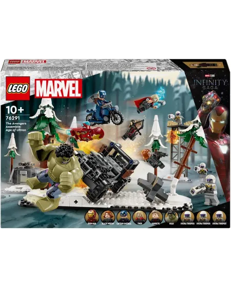 AVENGERS RASSEMBLEMENT : L'ERE D'ULTRON   LEG76291 LEGO Âge Minimum...