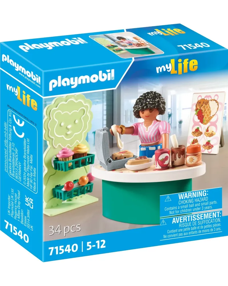 STAND DE GAUFRES   PMB71540 PLAYMOBIL Âge Minimum: 5A -Âge Maximum:...