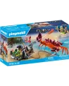 PIRATE ET CRABE GEANT   PMB71532 PLAYMOBIL Âge Minimum: 4A -Âge Max...