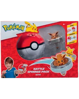 POKEMON BOULE ET TOUPIE EEVEE  Toupie Pokémon Evoli et Pokéball. BO...