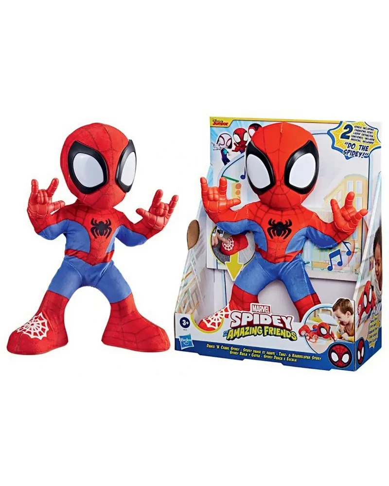 SPIDEY MUSICAL DANSE ET RAMPE  Peluche interactive qui t'invite à j...