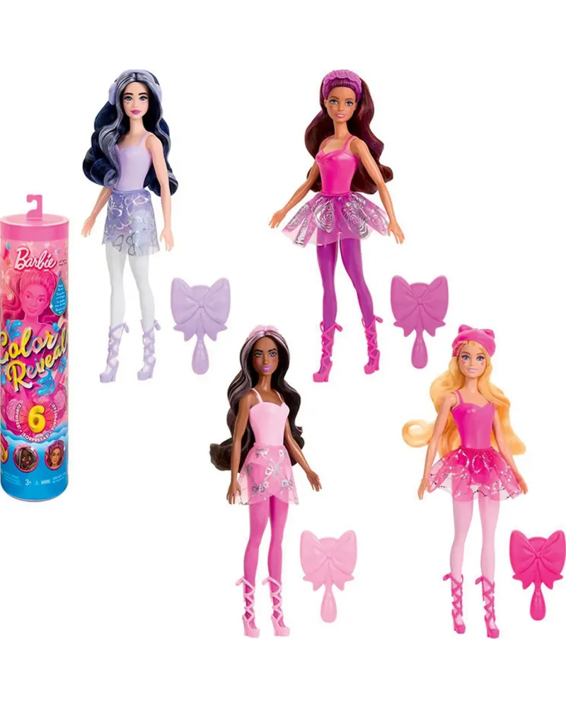 BARBIE COLOR REVEAL BALLET  Une Barbie ballerine apparaitra après c...