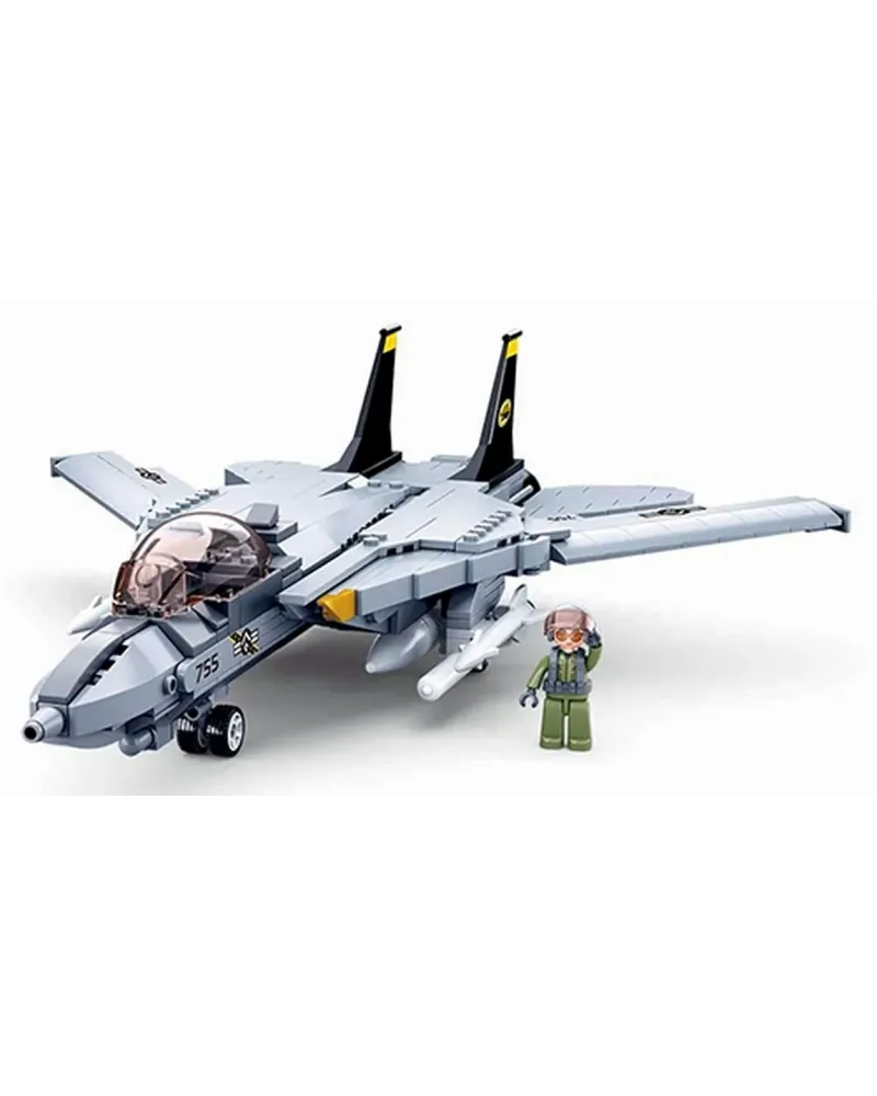 WORLD WAR JET FIGHTER  404 pièces. SLU38-B0755 SLUBAN Âge Minimum: ...