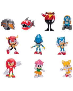 SONIC PACK DE 10 FIGURINES  6 cm. JAK416124 JAKKS Âge Minimum: 6A -...