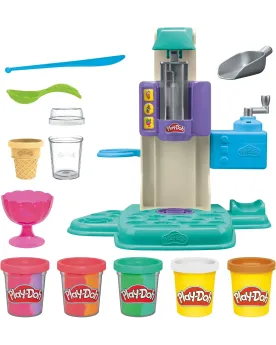 PLAY DOH TOURBILLON ARC-EN-CIEL GLACE  Crée toutes sortes de glaces...