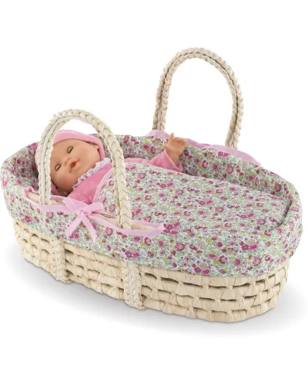 COUFFIN ROSE TRESSE POUR BB 36&42CM  Pour des bébés jusqu'à 42 cm. ...