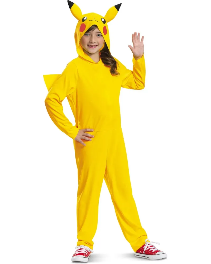 COST PIKACHU FANCY DRESS 7/8ANS  Tailles : 4-6 ou 7-8 ans. JAK12914...