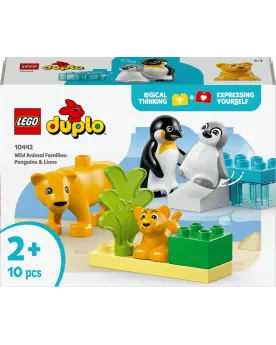 FAMILLES D'ANI. SAUV.:PINGOUINS ET LIONS   LEG10442 LEGO Âge Minimu...
