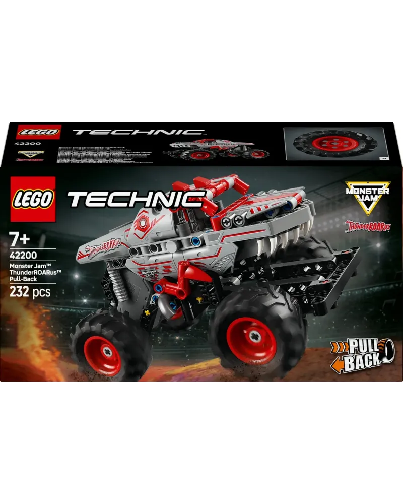 MONSTER JAM THUNDEROARUS A RETROFRICTION   LEG42200 LEGO Âge Minimu...