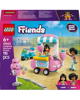 STAND DE BARBES A PAPA ET SCOOTER   LEG42643 LEGO Âge Minimum: 6A -...