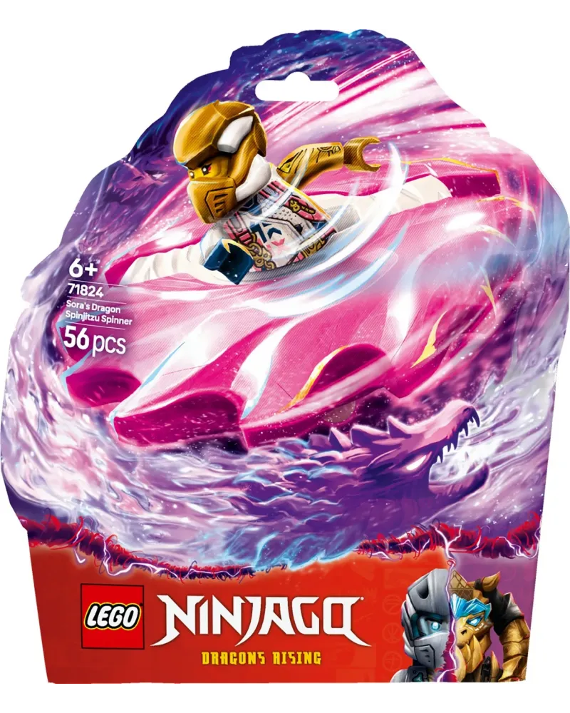 LA TOUPIE DE SPINJITZU DU DRAGON DE SORA   LEG71824 LEGO Âge Minimu...