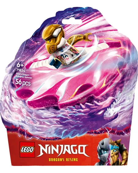 LA TOUPIE DE SPINJITZU DU DRAGON DE SORA   LEG71824 LEGO Âge Minimu...