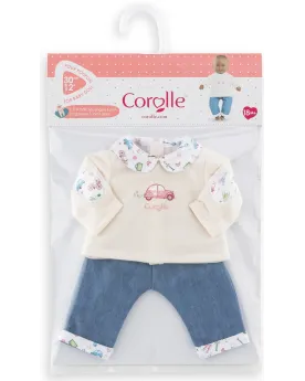 BEBE 30CM T-SHIRT + JEANS WK PARIS   COR111030 COROLLE Âge Minimum:...